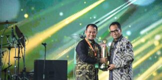 SUKSES KELOLA TATA TRANSPORTASI, PAMAN BIRIN RAIH PENGHARGAAN WAHANA TATA NUGRAHA WIRATAMA 2024