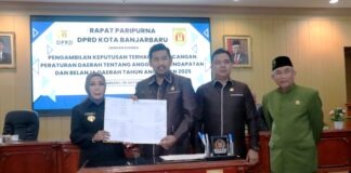DISAHKAN, APBD KOTA BANJARBARU TAHUN 2025 RP1,486 T