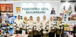 BIDIK PASAR INTERNASIONAL, BANJARBARU IKUT PAMERKAN PRODUK DI TRADE EXPO INDONESIA
