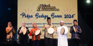 TABUHAN RABANA IRINGI PENUTUPAN FEATIVAL GERBANG NUSANTARA 2024