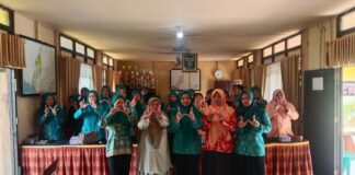 BKW SOSIALISASI KAMUS DIGITAL BAHASA BANJAR BERSAMA KADER PENGGERAK PKK SE-KECAMATAN BARAMBAI