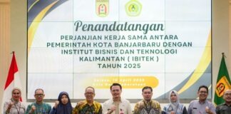 TANDATANGANI PKS, PJ. WALI KOTA SUBHAN YAKIN IBITEK BISA BERIKAN KONTRIBUSI YANG BESAR