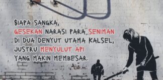 NYALA REVOLUSI DI IBUKOTA BANJARBARU BERAPI-API, BANJARMASIN BERANI?