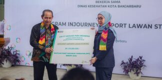 PUSKESMAS GUNTUNG PAYUNG TERIMA CSR ANGKASA PURA UNTUK PENANGANAN STUNTING