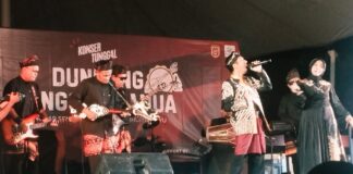 KONSER DUNDANG LANGGAM BANUA; TERLALU MEGAH UNTUK PANGGUNG KECIL MINGGURAYA