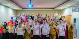 GURU DAN KEPALA SEKOLAH TK PAUD SE-BANJARBARU IKUTI SOSIALISASI SP4N DAN P4GN