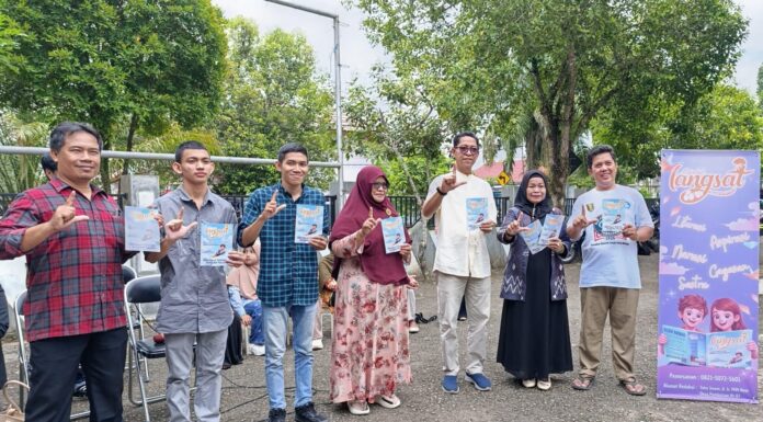 GELAR MINGGU CERIA: PERPADUAN LITERASI LANGSAT DAN SHOW THE OUTCASTS DI TABALONG